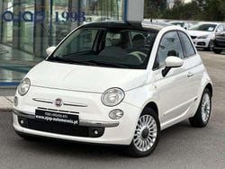 Branco Usado 2010 Fiat 500 Lounge Citadino | € 7.870 (Preço justo)