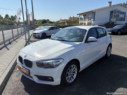 Branco Usado 2017 BMW 116 Urban Line Citadino | € 14.900 (Preço justo)