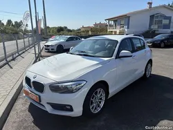 Branco Usado 2017 BMW 116 Urban Line Citadino | € 15.900 (Preço elevado)