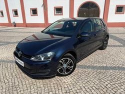 Azul Usado 2015 VW Golf VII Trendline Citadino | € 14.500 (Preço justo)