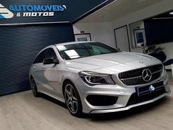 Cinza Usado 2016 Mercedes CLA180 Shooting Brake AMG line Carrinha | € 19.890 (Preço elevado)