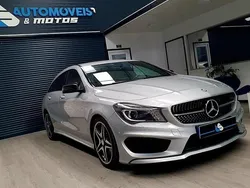 Cinza Usado 2016 Mercedes CLA180 Shooting Brake AMG line Carrinha | € 19.890 (Caro)