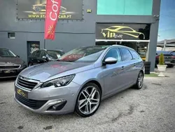 Cinzento Usado 2014 Peugeot 308 Allure Carrinha | € 14.990 (Caro)