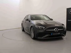 Cinzento Usado 2021 Mercedes C300 AMG line Sedan | € 43.990 (Preço justo)