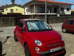 Vermelho Usado 2010 Fiat 500C Cabrios | € 9.500 (Preço justo)
