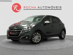 Cinza Usado 2019 Peugeot 208 Allure Citadino | € 10.499 (Bom preço)