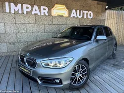 Cinza Usado 2016 BMW 116 Sport Line Citadino | € 14.990 (Preço justo)