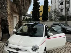 Branco Usado 2018 Fiat 500 Lounge Citadino | € 13.500 (Preço elevado)