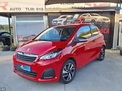 Vermelho Usado 2018 Peugeot 108 Citadino | € 8.700
