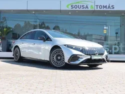 Cinzento Usado 2022 Mercedes EQS450+ AMG line Sedan | € 64.990