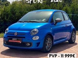 Azul Usado 2020 Fiat 500 Sport Citadino | € 11.999 (Preço justo)