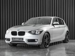 Cinza Usado 2013 BMW 116 Efficient Dynamics Citadino | € 12.950 (Preço justo)