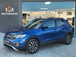 Azul Usado 2021 VW T-Cross Style SUV | € 23.500 (Caro)