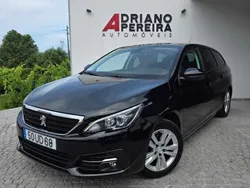 Preto Usado 2018 Peugeot 308 Active Carrinha | € 11.990 (Bom preço)