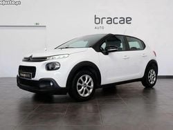 Branco Usado 2019 Citroën C3 Feel Citadino | € 9.900 (Bom preço)