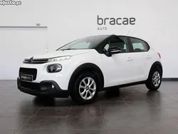 Branco Usado 2019 Citroën C3 Feel Citadino | € 9.900 (Bom preço)