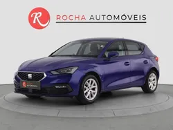 Azul Usado 2021 Seat Leon Style | € 15.499 (Preço justo)