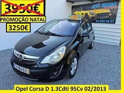 Preto Usado 2013 Opel Corsa Sedan | € 3.250 (Preço justo)
