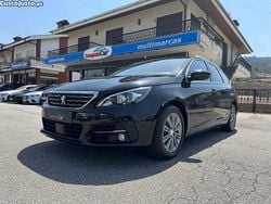Preto Usado 2021 Peugeot 308 Allure Carrinha | € 14.990 (Preço justo)