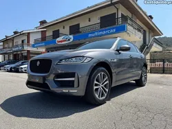 Cinza Usado 2017 Jaguar F-Pace R-Sport SUV | € 24.990 (Super Preço)