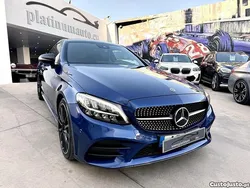 Azul Usado 2021 Mercedes C220 AMG Coupé | € 44.950 (Preço justo)