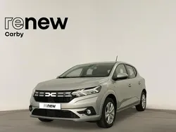 Cinzento Usado 2024 Dacia Sandero Expression Citadino | € 16.690 (Preço justo)