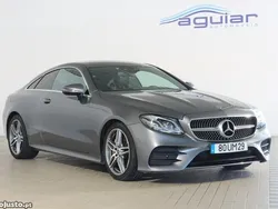 Cinza Usado 2018 Mercedes E220 AMG line Coupé | € 37.900 (Super Preço)