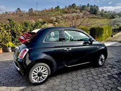 Preto Usado 2014 Fiat 500C Cabrios | € 9.800 (Preço justo)