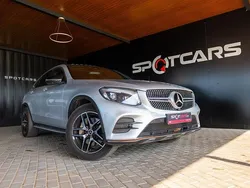 Cinza Usado 2018 Mercedes GLC250 AMG line Coupé | € 44.890
