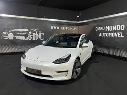 Branco Usado 2022 Tesla Model 3 Long Range Sedan | € 30.990 (Bom preço)