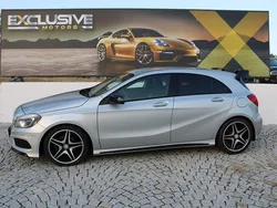 Cinza Usado 2014 Mercedes A200 AMG line | € 18.490