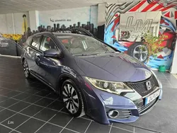 Azul Usado 2015 Honda Civic Sport Carrinha | € 12.990