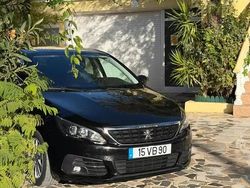 Preto Usado 2018 Peugeot 308 SW Carrinha | € 15.900 (Preço elevado)