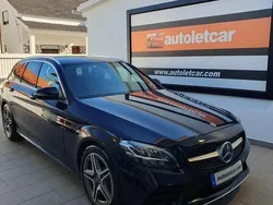 Azul Usado 2020 Mercedes C180 AMG line | € 24.900