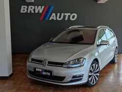 Cinzento (metalizado) Usado 2014 VW Golf VII Highline Citadino | € 14.990 (Bom preço)