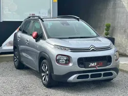 Cinza Usado 2021 Citroën C3 Aircross PureTech SUV | € 15.250 (Preço justo)