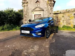 Azul Usado 2018 Ford Fiesta ST-Line Citadino | € 13.990 (Preço justo)
