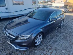 Cinza Usado 2015 Mercedes CLS220 AMG Carrinha | € 23.750