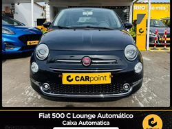 Preto Usado 2017 Fiat 500 Lounge Citadino | € 14.900 (Caro)