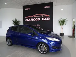 Azul (metalizado) Usado 2016 Ford Fiesta ST-Line Citadino | € 13.900 (Preço elevado)