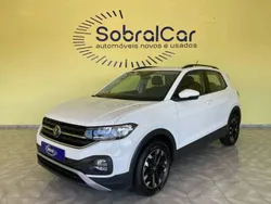 Branco Usado 2022 VW T-Cross Life SUV | € 18.500 (Preço justo)