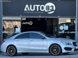 Cinza Usado 2016 Mercedes CLA180 AMG line Sedan | € 19.990