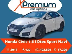 Branco Usado 2017 Honda Civic | € 17.200 (Preço justo)