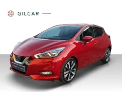 Vermelho (metalizado) Usado 2019 Nissan Micra Tekna Citadino | € 13.990 (Preço justo)