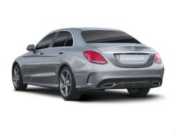 Cinzento Usado 2018 Mercedes C220 AMG line Sedan | € 28.490 (Bom preço)