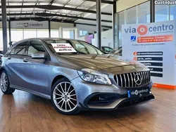 Cinza Usado 2014 Mercedes A180 AMG line Citadino | € 15.750 (Bom preço)