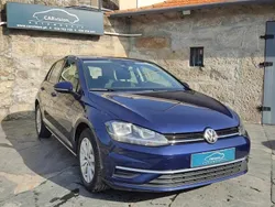 Azul Usado 2019 VW Golf VII | € 14.950 (Preço justo)