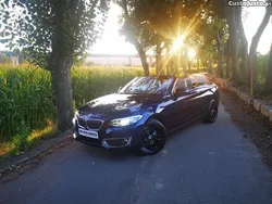 Azul Usado 2016 BMW 218 Luxury Line Cabrios | € 23.990 (Bom preço)
