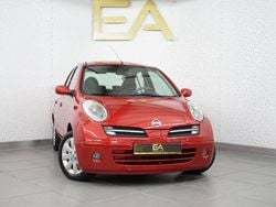 Vermelho Usado 2007 Nissan Micra Acenta Citadino | € 4.980