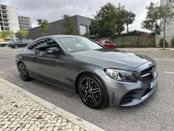Cinzento Usado 2018 Mercedes C220 Coupé | € 27.900 (Super Preço)